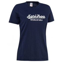 Damen-T-Shirt Kari Traa Mølster Tee 2022 dunkelblau Mari