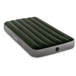 Aufblasbare Matratze Intex Twin Dura-With Battery Pump grau grey