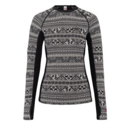 Damen-Funktionsshirt Kari Traa Tale Ls schwarz BLACK