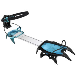 Steigeisen Blue Ice Harfang Alpine Hybrid Crampon schwarz
