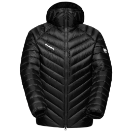 Herren-Daunenjacke Mammut Broad Peak IN Hooded Jacket Men schwarz black