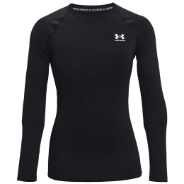 Damen-Funktionsshirt Under Armour HG Authentics Comp LS schwarz BLK