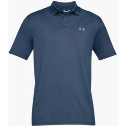 Herren-T-Shirt Under Armour Performance Polo 2.0 blau Academy//PitchGray