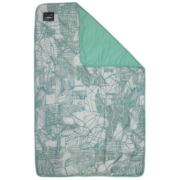 Decke Therm-a-Rest Juno Blanket grün/weiß Nature Grid