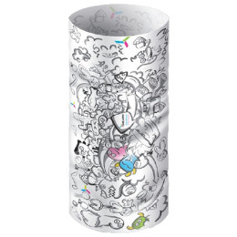 Kinder-Multifunktionstuch Silvini Motivo UA345 white weiß