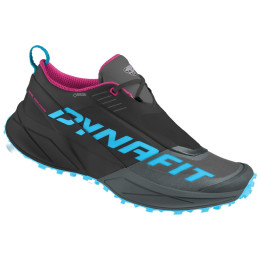 Damen Laufschuhe Dynafit Ultra 100 W Gtx schwarz/blau BlackOut/Flamingo