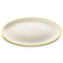 Teller Omada SANALIVING Dinner Plate 24xh2cm weiß/grün