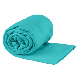 Handtuch Sea to Summit Pocket Towel XL hellblau Baltic