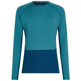 Herren-Funktionsshirt Icebreaker Men Merino 200 ZoneKnit LS Crewe blau/hellblau Atlant/Topaz/Cb