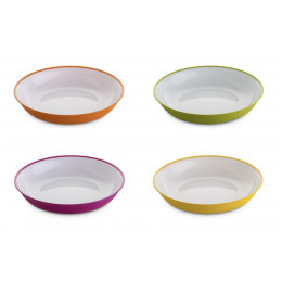 Teller-Set Omada SANALIVING Soup Plate Set 4x Plate 20xh4cm