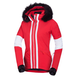 Damen Skijacke Northfinder Zella rot/weiß 193redwhite