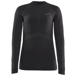 Damen-T-Shirt Craft W Active Intensity LS schwarz BlackAsphalt