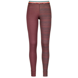 Damen-Funktionsunterhose Ortovox 185 Rock'N'Wool Long Pants W rosa mountain rose