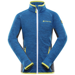 Kinder-Sweatshirt Alpine Pro Easero blau elec. bl. lemonade