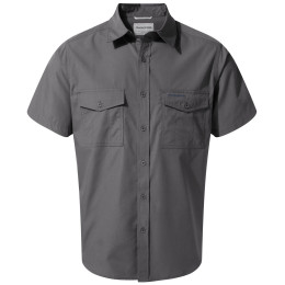 Herrenhemd Craghoppers Kiwi Short Sleeved Shirt grau Ombre Blue