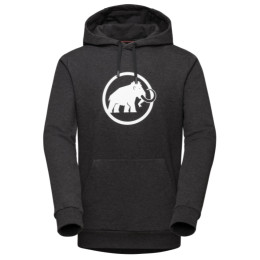 Herren-Sweatshirt Mammut Logo ML Hoody Men schwarz BlackMelangePrt
