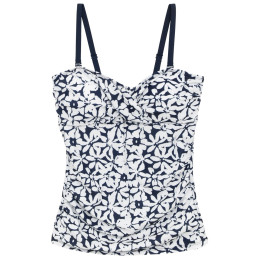 Damenbadeanzug Regatta Aceana Tankini III weiß/blau Nvy/WhtLFlrl