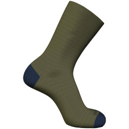 Herrensocken Icebreaker M Lifestyle Fine Gauge Crew khaki LODEN/MIDNIGHT NAVY