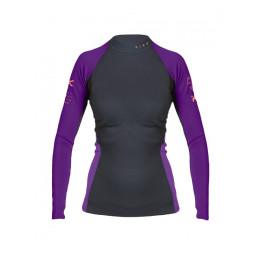 Damen-Funktionsshirt Hiko Symbio e. W L/S Top lila