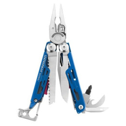 Multitool Leatherman Signal blau Cobalt
