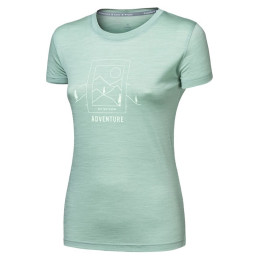 Damen-Funktionsshirt Sensor Marino Air Say Yes kr. rukáv