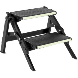 Doppeltrittstufe Brunner Ruckstep Black Fluo schwarz