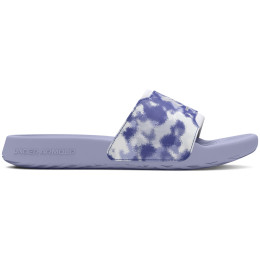 Damenpantoffeln Under Armour W Ignite Select Graphic grau/weiß Celeste/Starlight/White