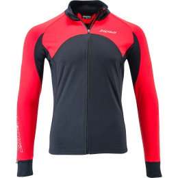 Herren-Sweatshirt Silvini Matese Pro MJ1507 schwarz/rot Bloodkred