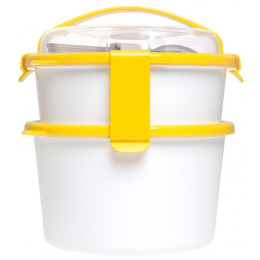 Lunchbox Omada Sanaliving Box Set 1L+1,6L gelb lemon