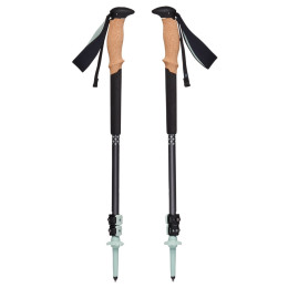 Trekkingstöcke Black Diamond Pursuit Trekking Poles schwarz/grün Charcoal-Foam Green