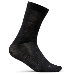Herrensocken Craft 2-Pack Wool Liner schwarz Black