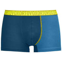 Herren-Boxershorts Ortovox 150 Essential Trunks M 2024 blau/gelb Petrol Blue