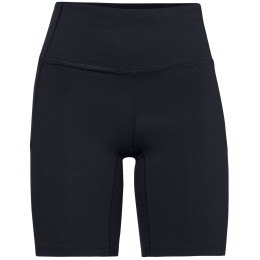 Damenshorts Under Armour Meridian Bike Short schwarz Black / / Metallic Silver