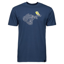 Herren T-Shirt Black Diamond M BD CAM TEE blau Ink Blue