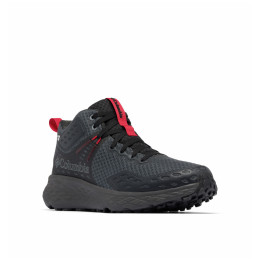 Herren Trekkingschuhe Columbia Konos™ Trs Outdry™ Mid grau/weiß Dark Grey, Mountain Red
