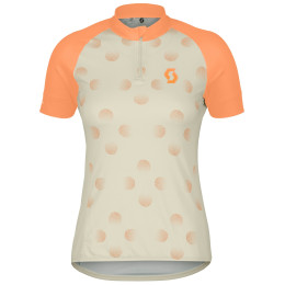 Damen-Radtrikot Scott Endurance 30 SS orange/gelb soft yellow/melon orange