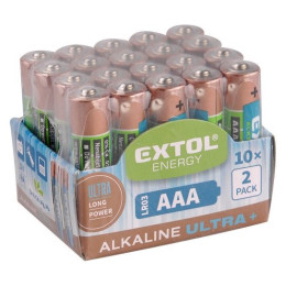 Batterie Extol AAA-Licht 20