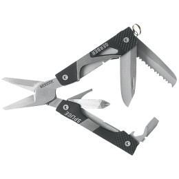 Multitool Gerber Splice Pocket Tool schwarz/silber