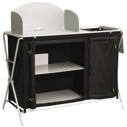 Campingküche Outwell Richmond Kitchen Table (2019) schwarz/silber