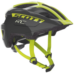 Kinder Fahrradhelm Scott Spunto Junior schwarz/gelb black/radium yellow RC