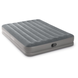 Aufblasbare Matratze Intex Queen Dura-Beam Prestige Mid-Rise USB Pump grau grey