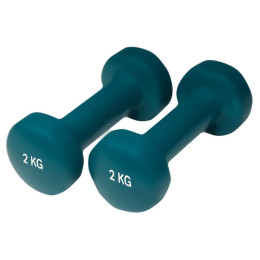 Hanteln Yate neopren 2kg/pár grün