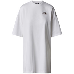 Damen-T-Shirt The North Face W S/S Essential Oversize Tee Dress weiß Tnf White/Latte