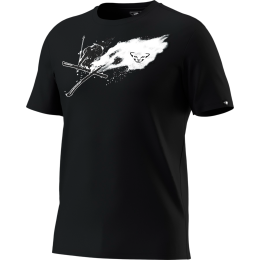 Herren T-Shirt Dynafit Graphic Co T-Shirt M schwarz 0911 - black out/MUTE GRAB