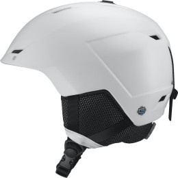 Damen Skihelm Salomon Icon Lt weiß White
