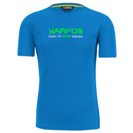 Herren-T-Shirt Karpos Val Federia Tee hellblau Indigo Bunting Print 1