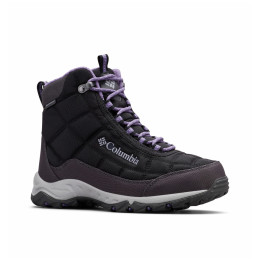 Damen Winterschuhe Columbia Firecamp™ Boot schwarz/lila Black, Plum Purple