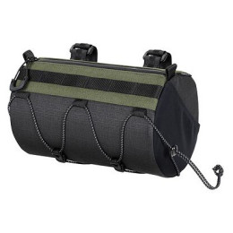 Lenkertasche Topeak Tubular BarBag schwarz/grün zelená