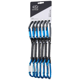 Express-Set Climbing Technology Lime-M set 12 cm DY 6Stk dunkelblau anthracite/blue