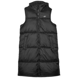 Damenweste 4F Vest Jacket F143 schwarz DEEP BLACK